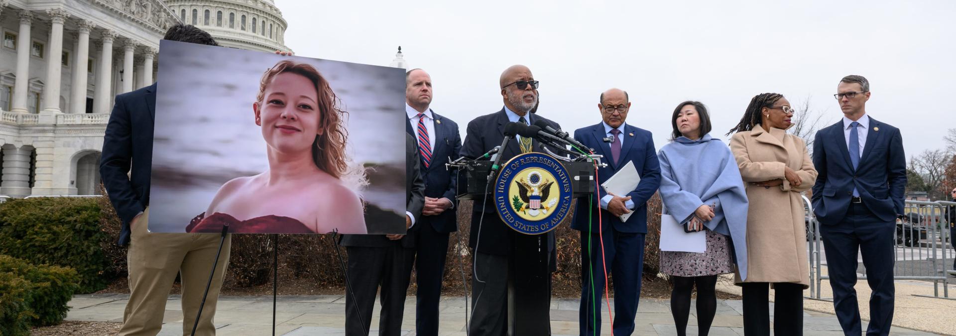 House Committee on Homeland Security Ranking Member Beanie Thompson announced an investigation into DHS Secretary Kristi Noem.