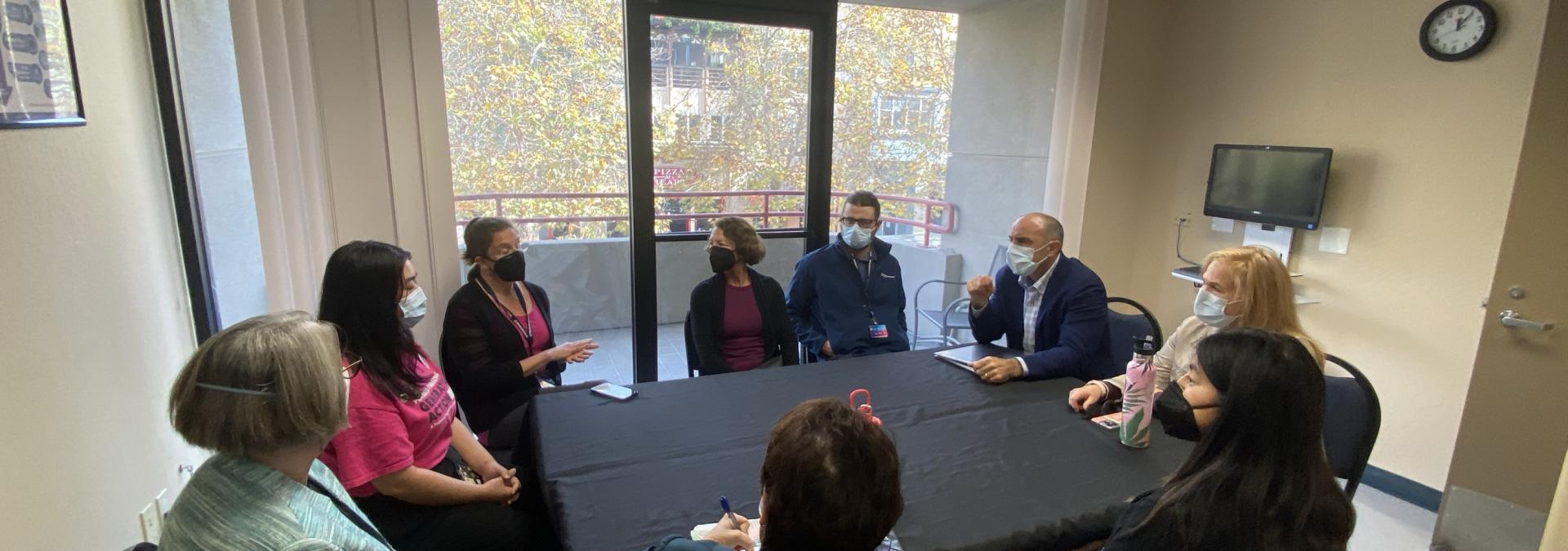 Rep. Panetta Meets with Advocates