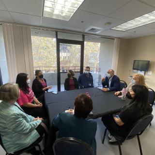 Rep. Panetta Meets with Advocates