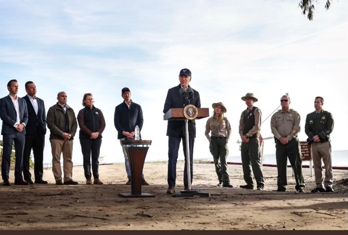 Rep. Panetta joins President Joe Biden at Seacliff State Beach